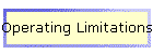 Operating Limitations